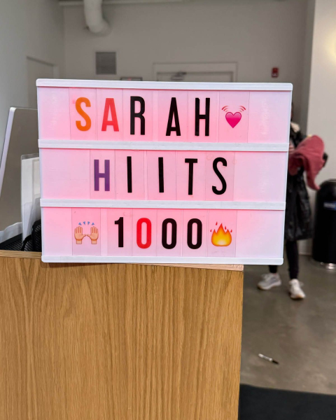 sarah kinonen barrys 1000th class